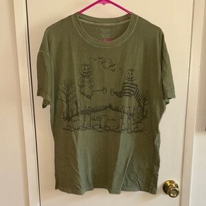 American Eagle Oversized Fall Graphic Tee